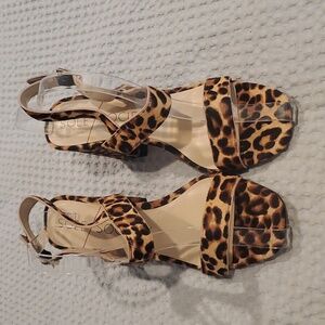 NWOT Sole Society Leopard Block Heel Size 9.5 (#21)